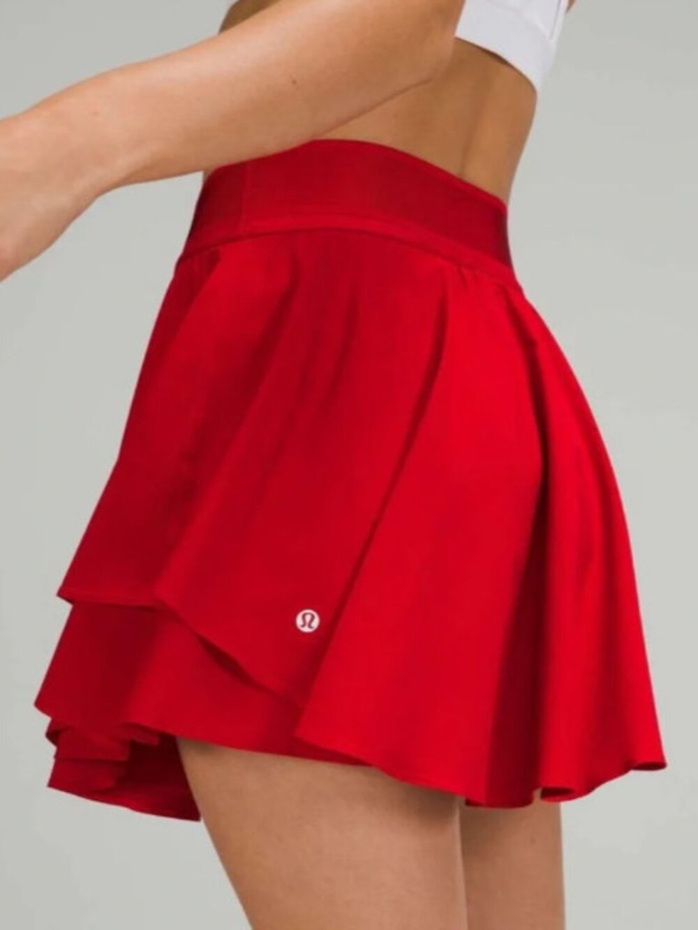 Lululemon Court Rival Skirt in Dark Red Size 2